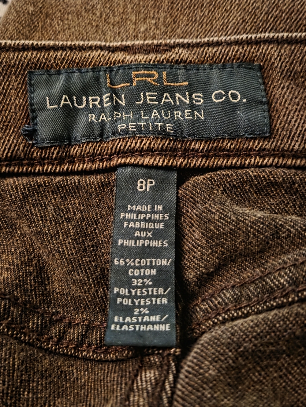 Ralph Lauren Brown Flare Jeans - Picture 4 of 5